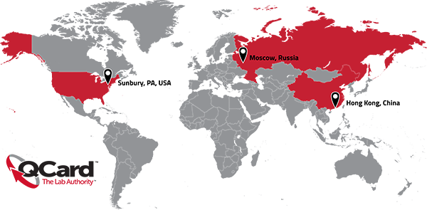 Q-Card Map