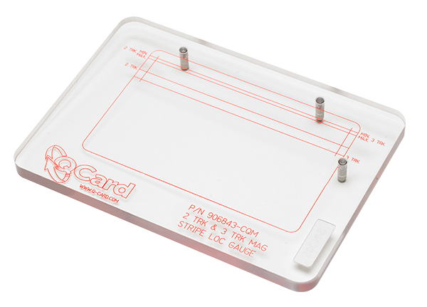 Q-Card 2 & 3 TRK Mag Stripe Location Gauge