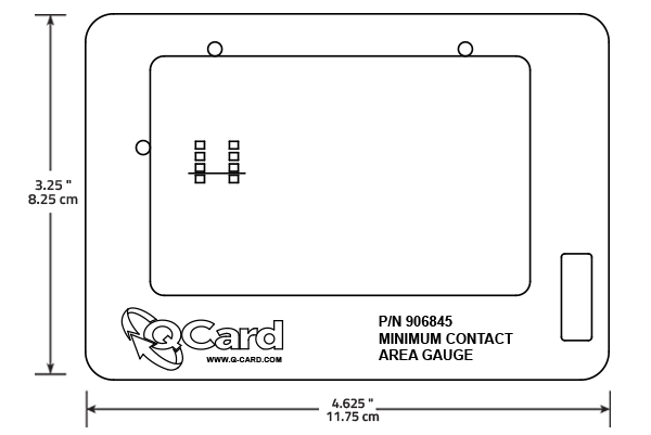 Minimum Contact Area Gauge Outlines